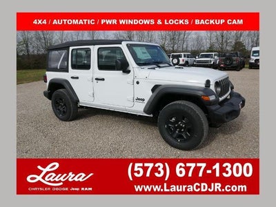 2026 Jeep Wrangler WRANGLER 4-DOOR SPORT