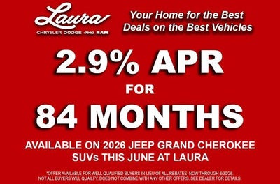 2026 Jeep Grand Cherokee GRAND CHEROKEE L LAREDO X 4X4