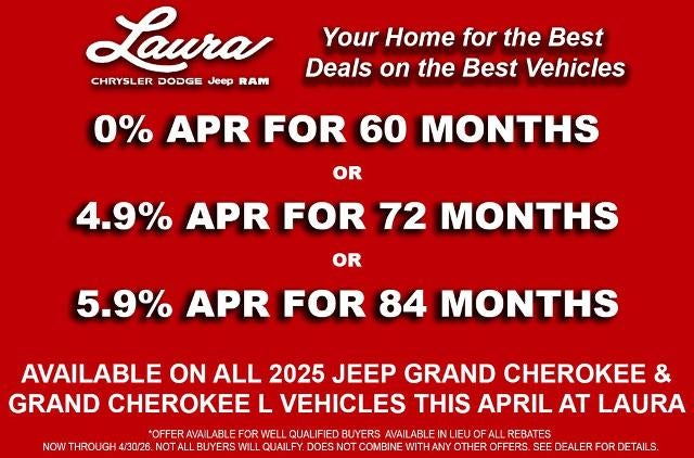 2025 Jeep Grand Cherokee GRAND CHEROKEE L ALTITUDE X 4X4