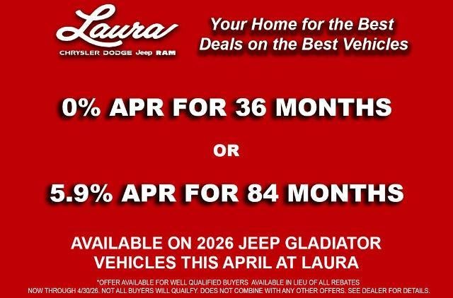 2026 Jeep Gladiator GLADIATOR RUBICON X 4X4