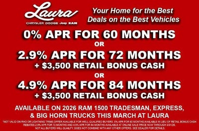 2026 RAM Ram 1500 RAM 1500 BIG HORN CREW CAB 4X4 5'7' BOX