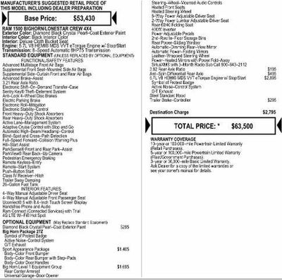 2026 RAM Ram 1500 RAM 1500 BIG HORN CREW CAB 4X4 5'7' BOX