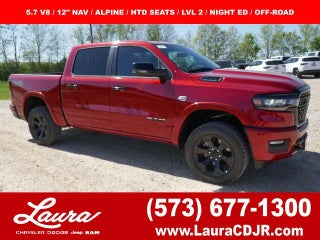 2026 RAM 1500 Big Horn 4x4 Crew Cab 5'7" Box
