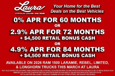 2026 RAM Ram 1500 RAM 1500 LIMITED CREW CAB 4X4 5'7' BOX