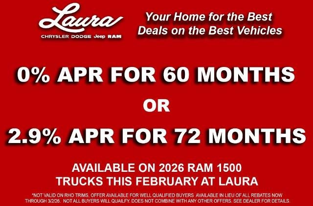 2026 RAM Ram 1500 RAM 1500 LARAMIE CREW CAB 4X4 5'7' BOX