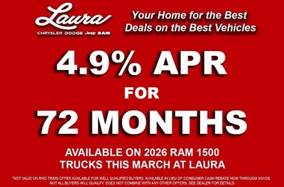 2026 RAM Ram 1500 RAM 1500 LARAMIE CREW CAB 4X4 5'7' BOX
