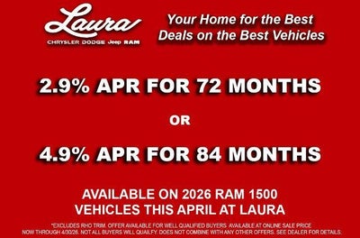 2026 RAM Ram 1500 RAM 1500 LARAMIE CREW CAB 4X4 6'4' BOX