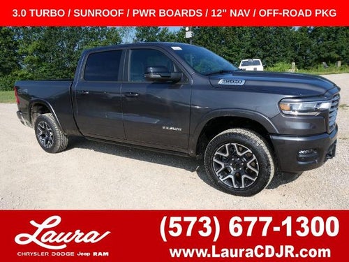2026 RAM Ram 1500 RAM 1500 LARAMIE CREW CAB 4X4 6'4' BOX