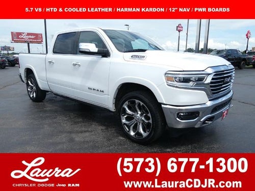 2022 RAM 1500 Limited Longhorn Crew Cab 4x4 6'4' Box