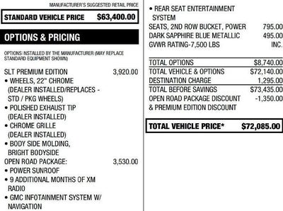 2020 GMC Yukon XL 4WD SLT
