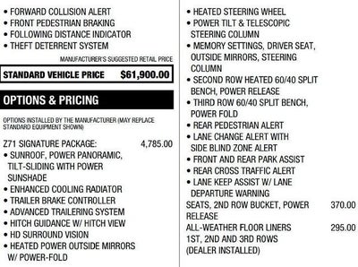 2021 Chevrolet Suburban 4WD Z71