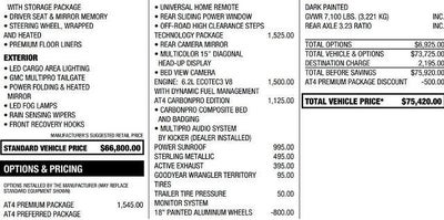 2025 GMC Sierra 1500 4WD Crew Cab Short Box AT4