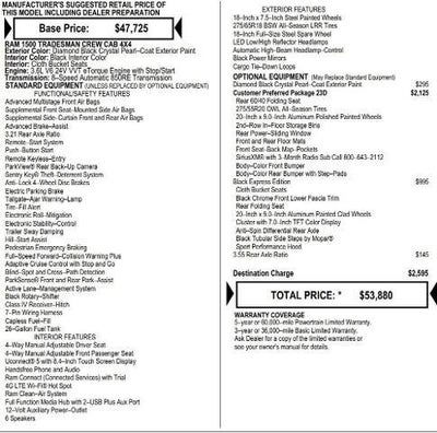 2026 RAM Ram 1500 RAM 1500 EXPRESS CREW CAB 4X4 5'7' BOX
