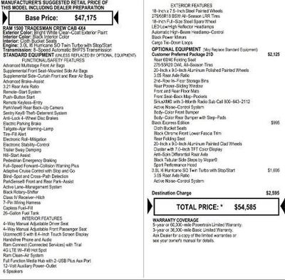 2026 RAM Ram 1500 RAM 1500 EXPRESS CREW CAB 4X4 5'7' BOX