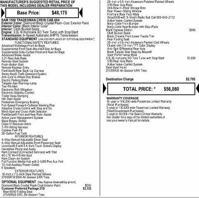 2026 RAM 1500 RAM 1500 EXPRESS CREW CAB 4X4 5'7' BOX