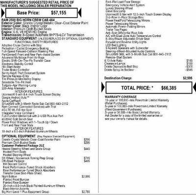 2026 RAM Ram 2500 RAM 2500 BIG HORN CREW CAB 4X4 6'4' BOX