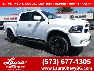 2017 RAM 1500 Sport Crew Cab 4x4 5'7" Box