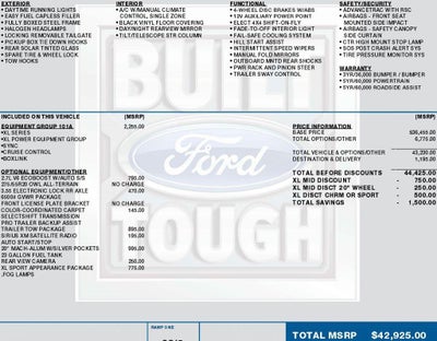 2016 Ford F-150 XL