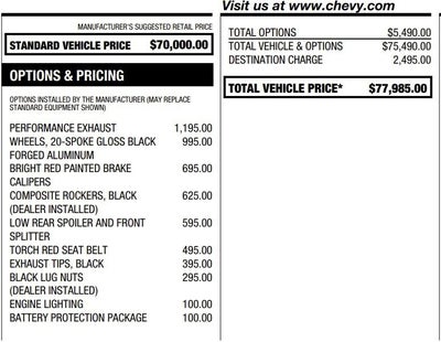 2026 Chevrolet Corvette Stingray 1LT