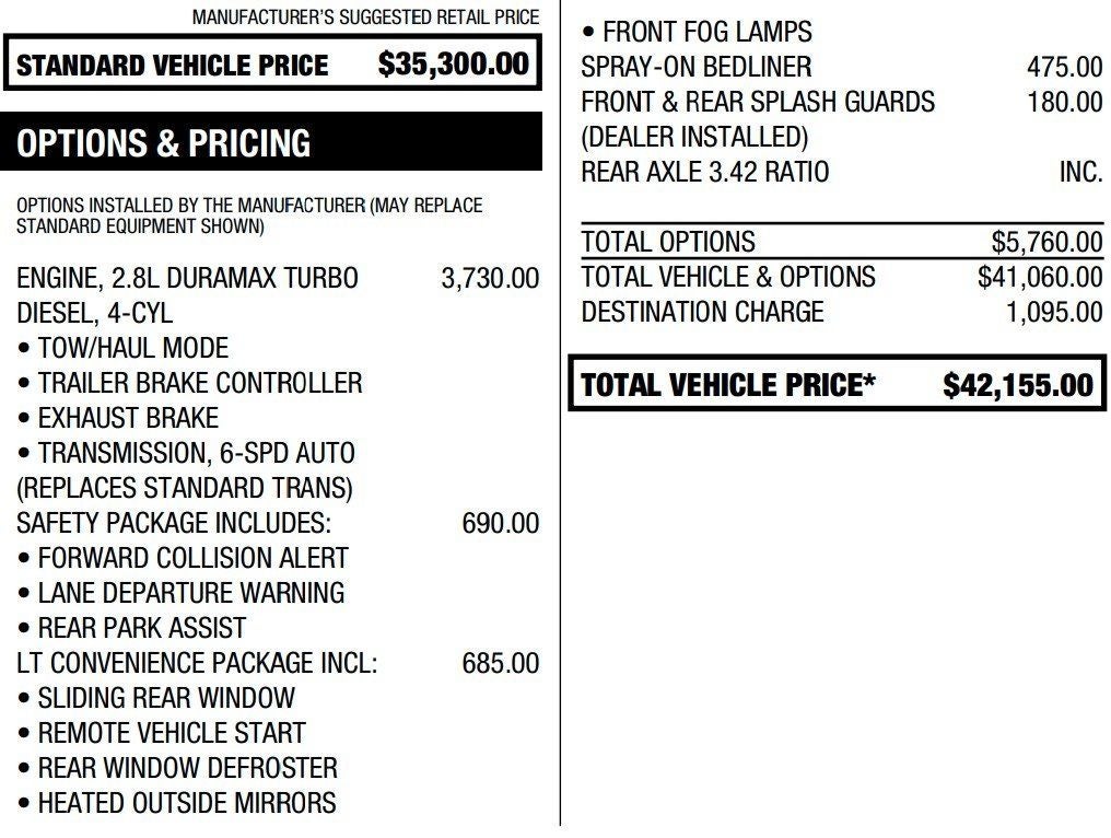 2020 Chevrolet Colorado LT