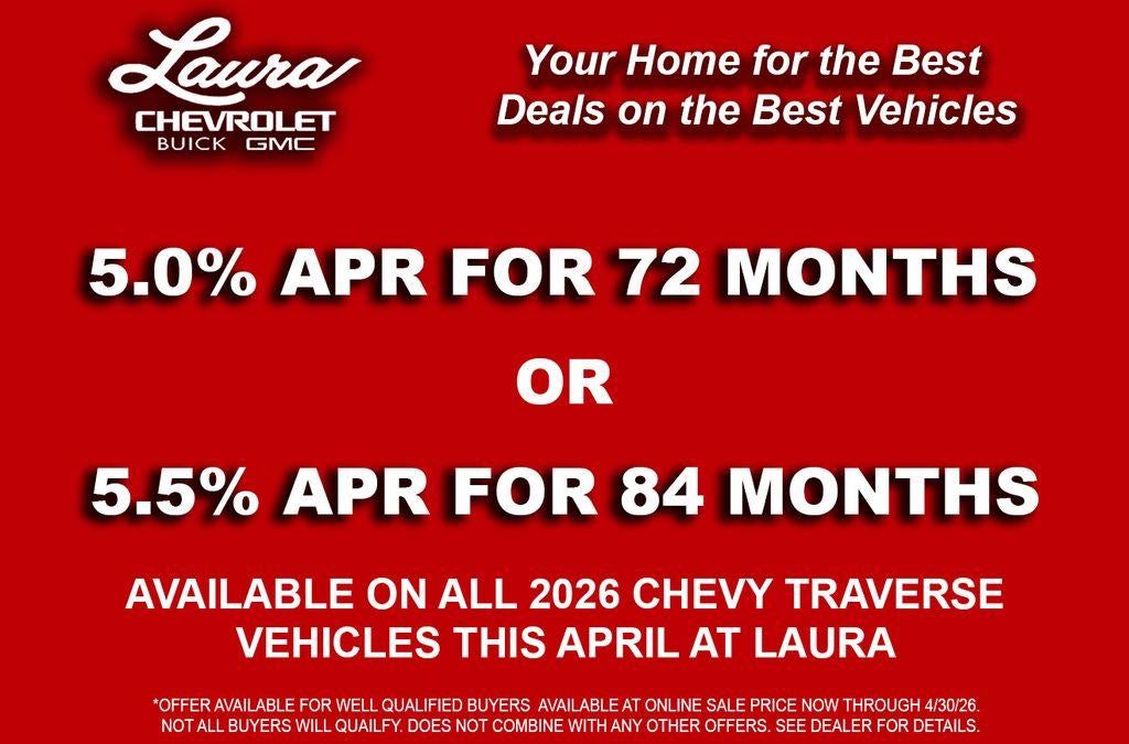 2026 Chevrolet Traverse LT