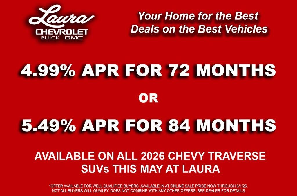 2026 Chevrolet Traverse RS