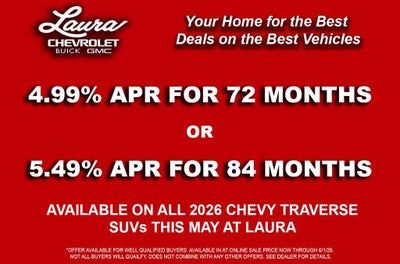2026 Chevrolet Traverse RS