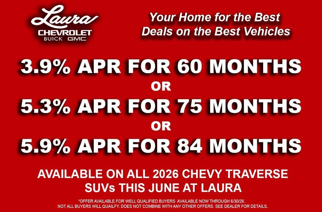 2026 Chevrolet Traverse RS