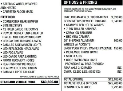 2023 GMC Sierra 3500 HD SLT
