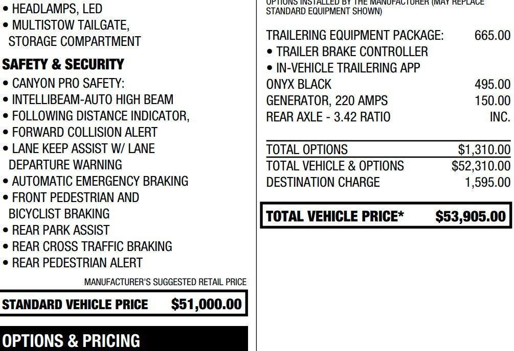 2024 GMC Canyon Denali