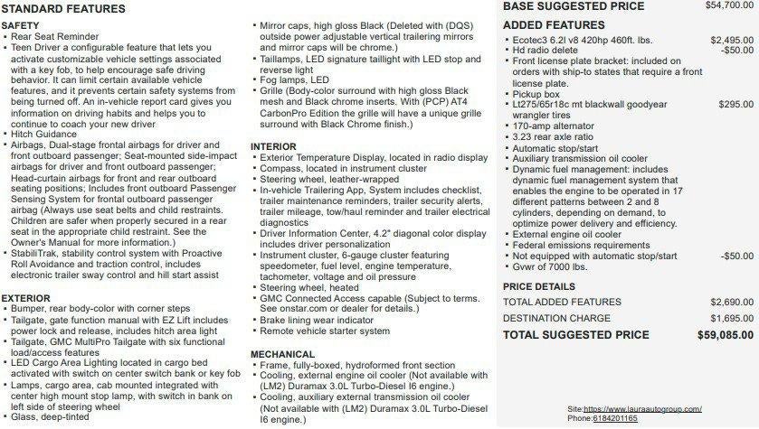 2021 GMC Sierra 1500 AT4