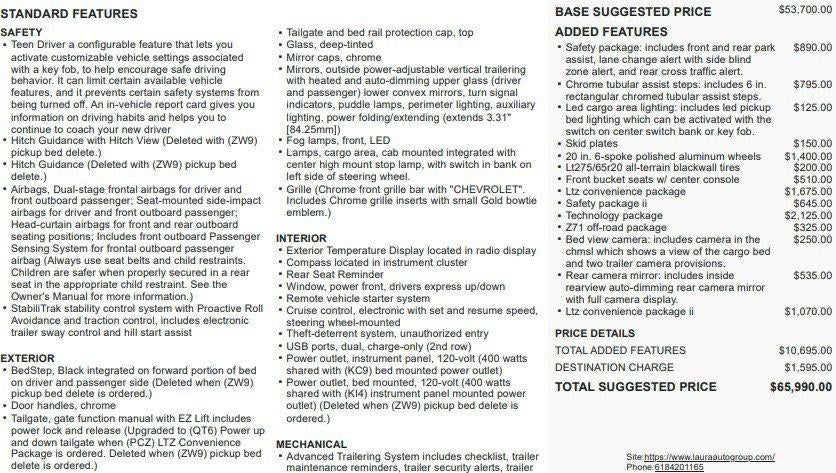 2020 Chevrolet Silverado 2500 HD LTZ
