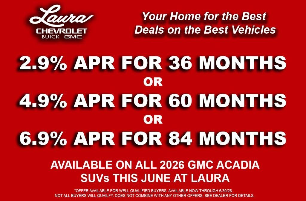 2026 GMC Acadia Elevation