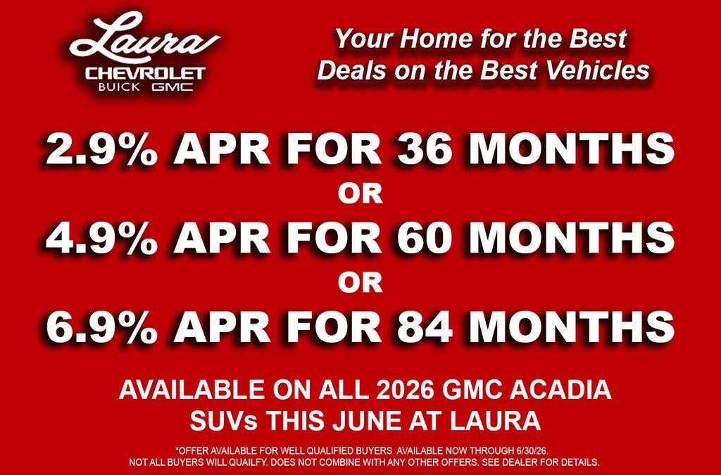 2026 GMC Acadia AT4