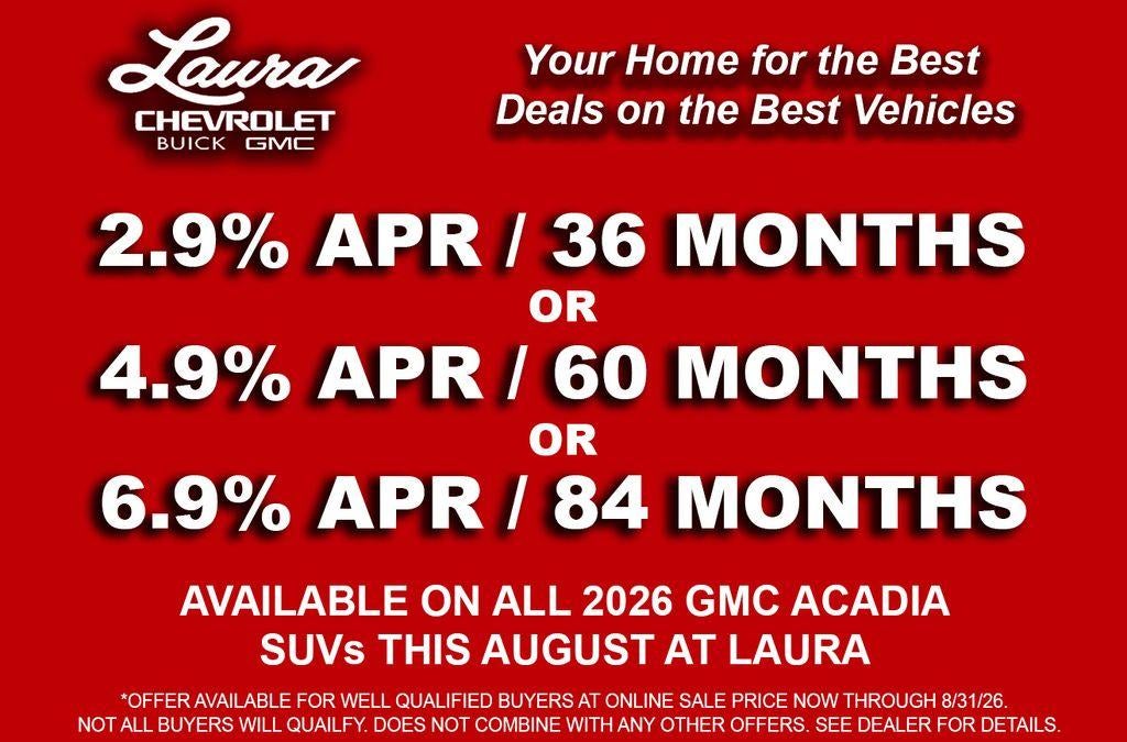 2026 GMC Acadia Denali Ultimate