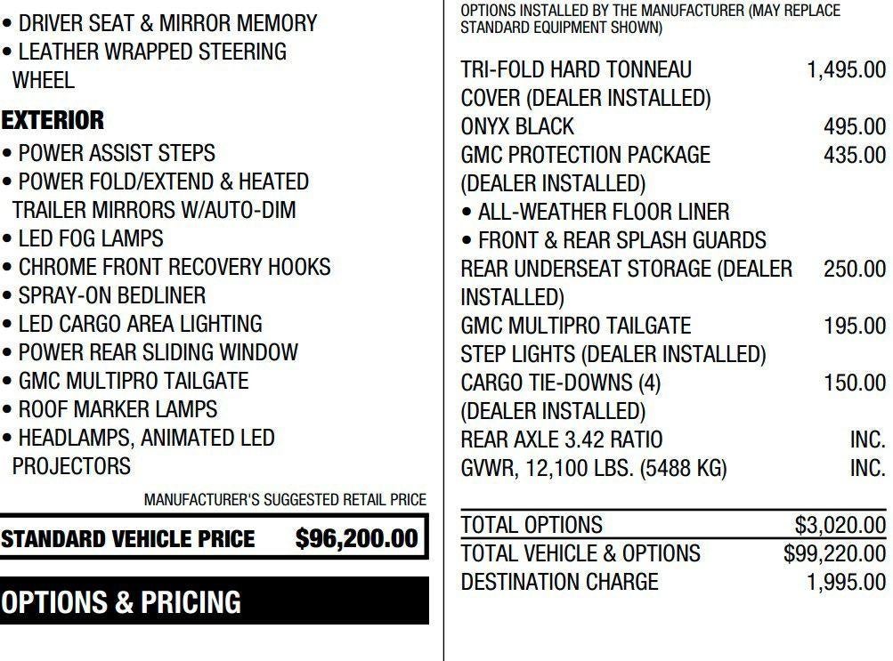 2025 GMC Sierra 3500 HD Denali Ultimate