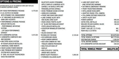 2020 GMC Sierra 1500 AT4